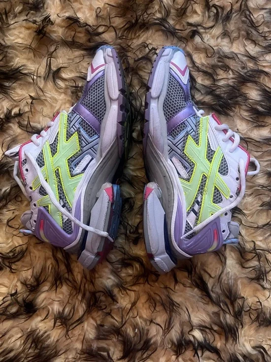 Balenciaga Multicolor Sneakers - Purple, Pink & Green Accents - Picture 2 of 5